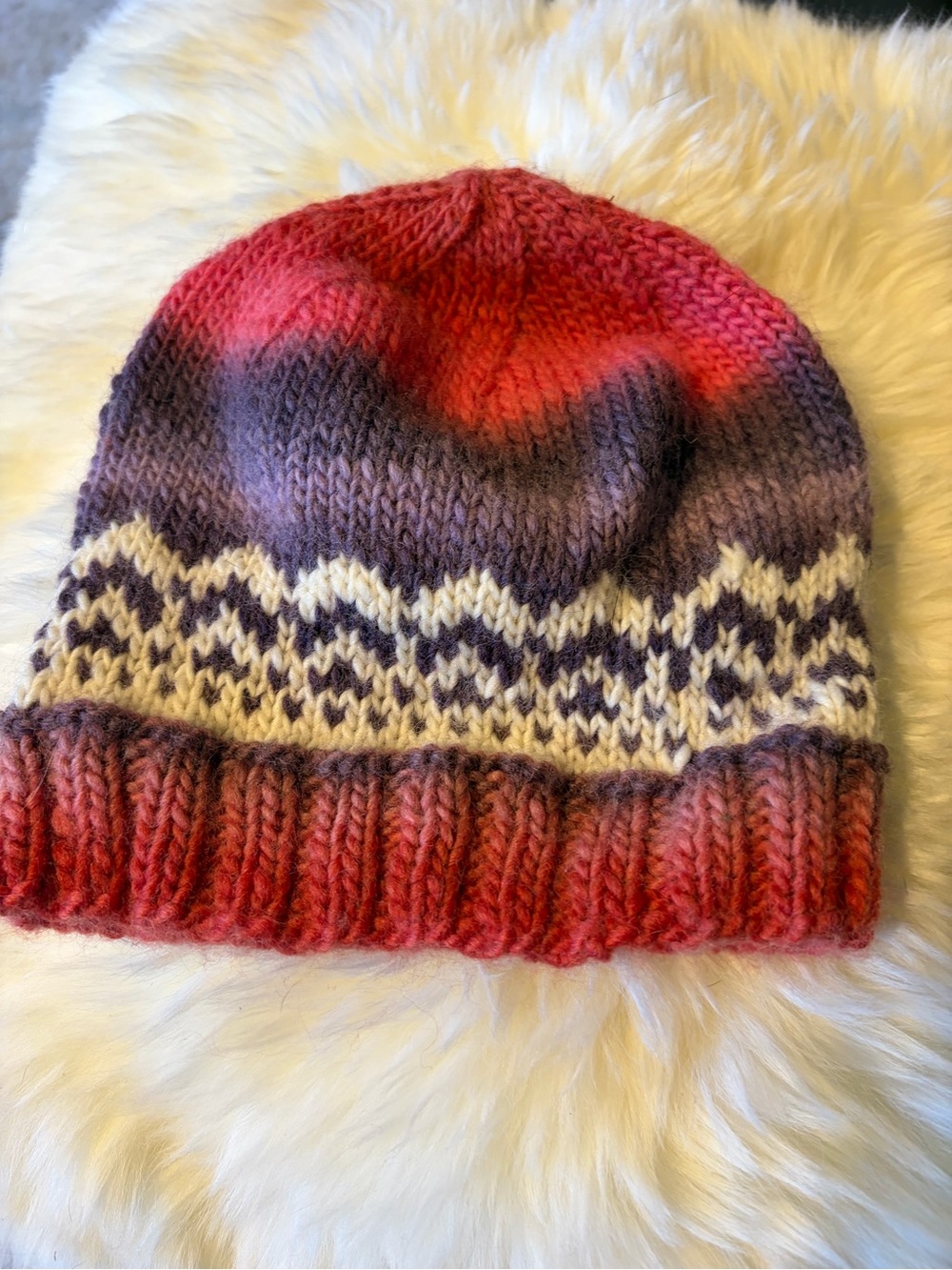 Girls Colorful Knit Beanie